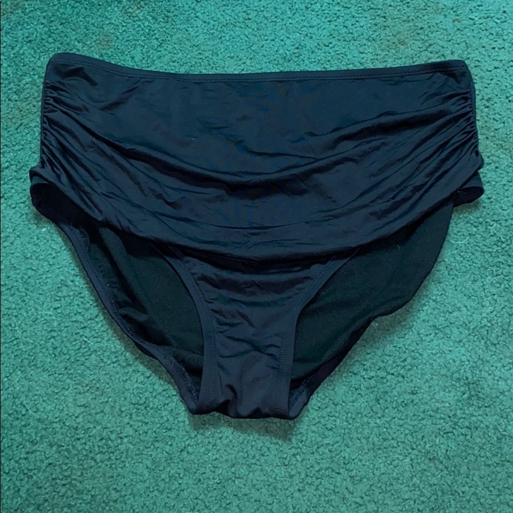 Merida highwaist ruched bikini bottoms